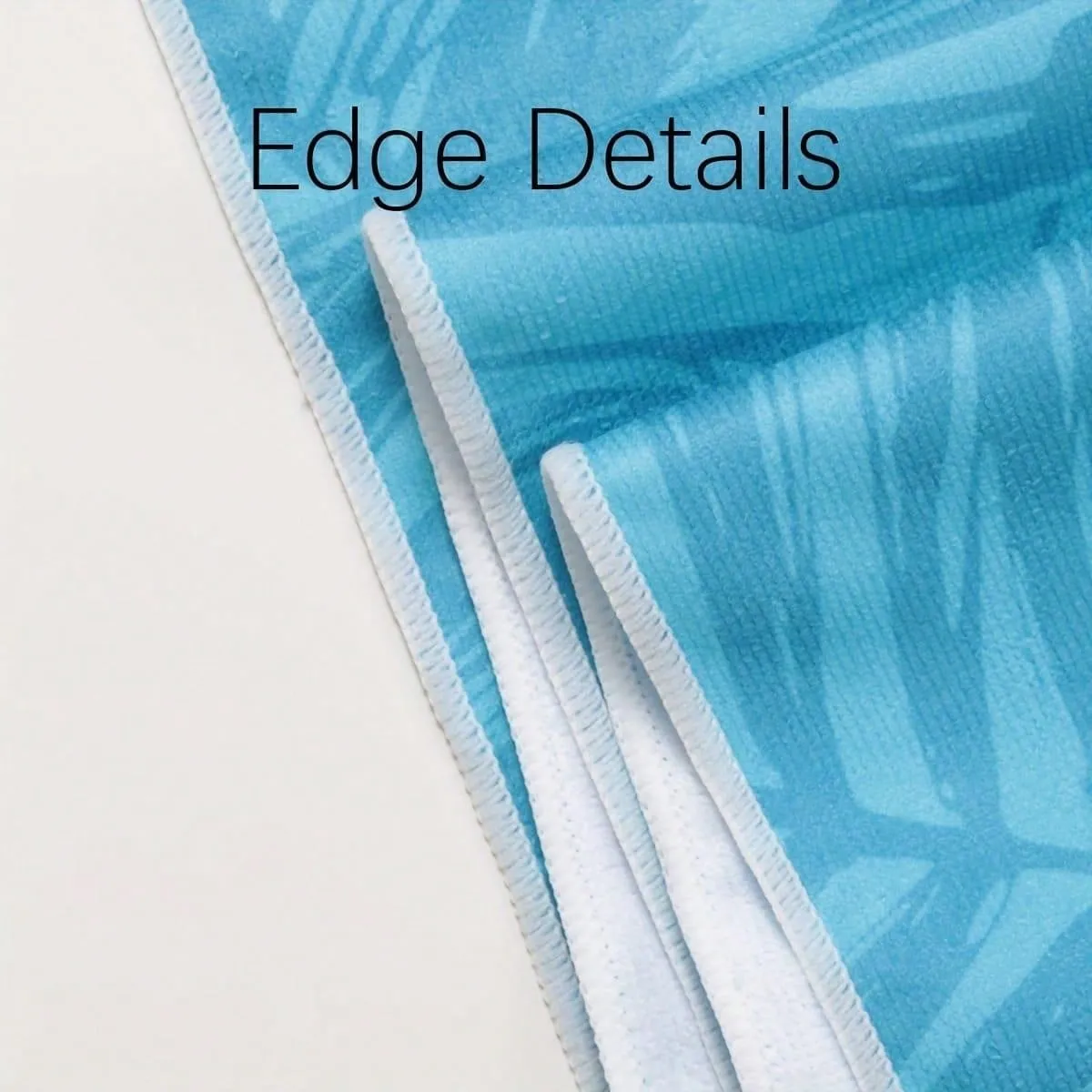 1pc Oversized Printed Beach Towel, Quick-Dry Swimming Towel, Perfect For Beach Or Pool