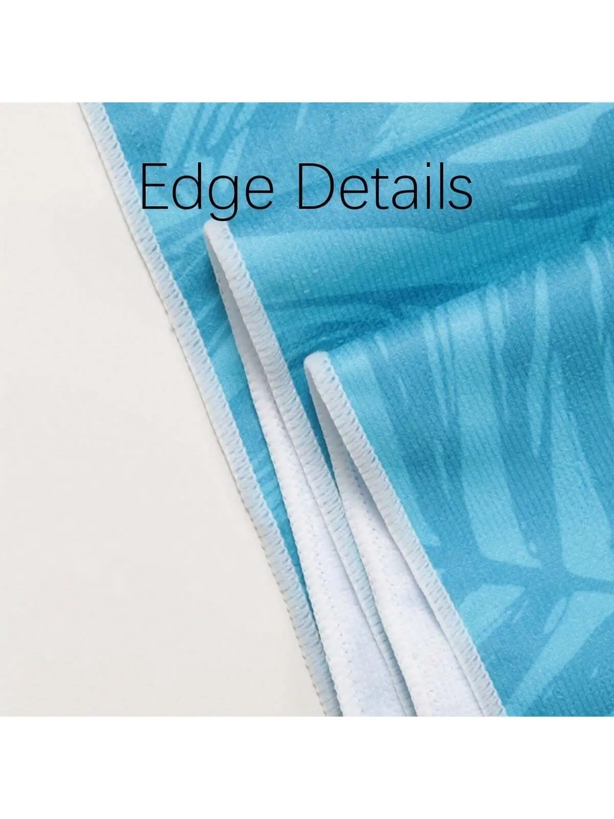 1pc Oversized Printed Beach Towel, Quick-Dry Swimming Towel, Perfect For Beach Or Pool