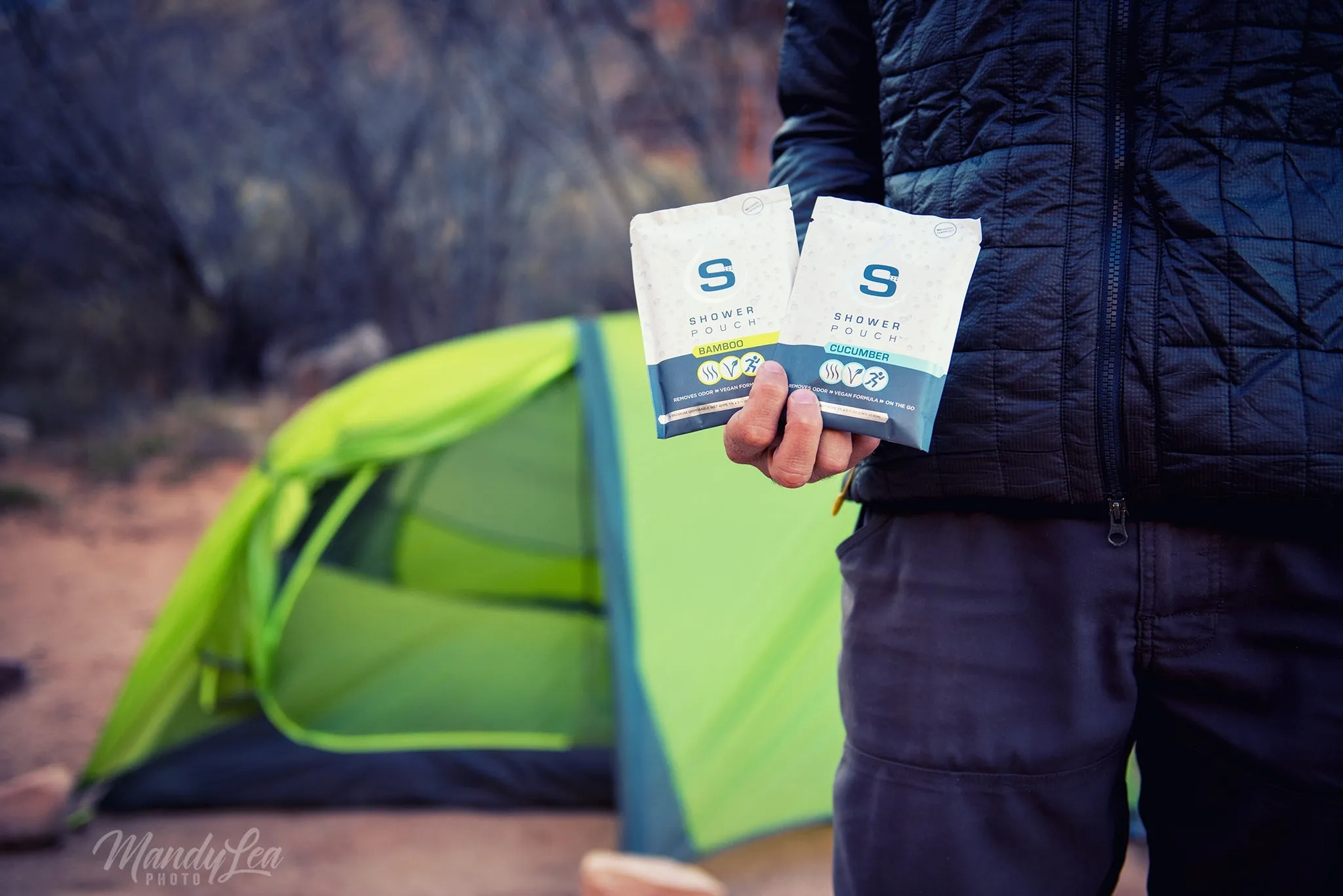 20-pack Camping Shower Shower Pouch