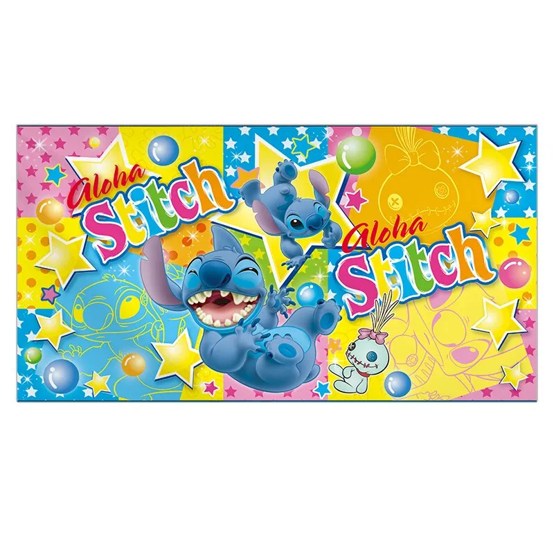 3D Cartoon Lilo & Stitch Bath Towel Simba Baby Swimming Beach Towel Soft Absorbent Washcloth 70x140cm Children Boys Girls Gift