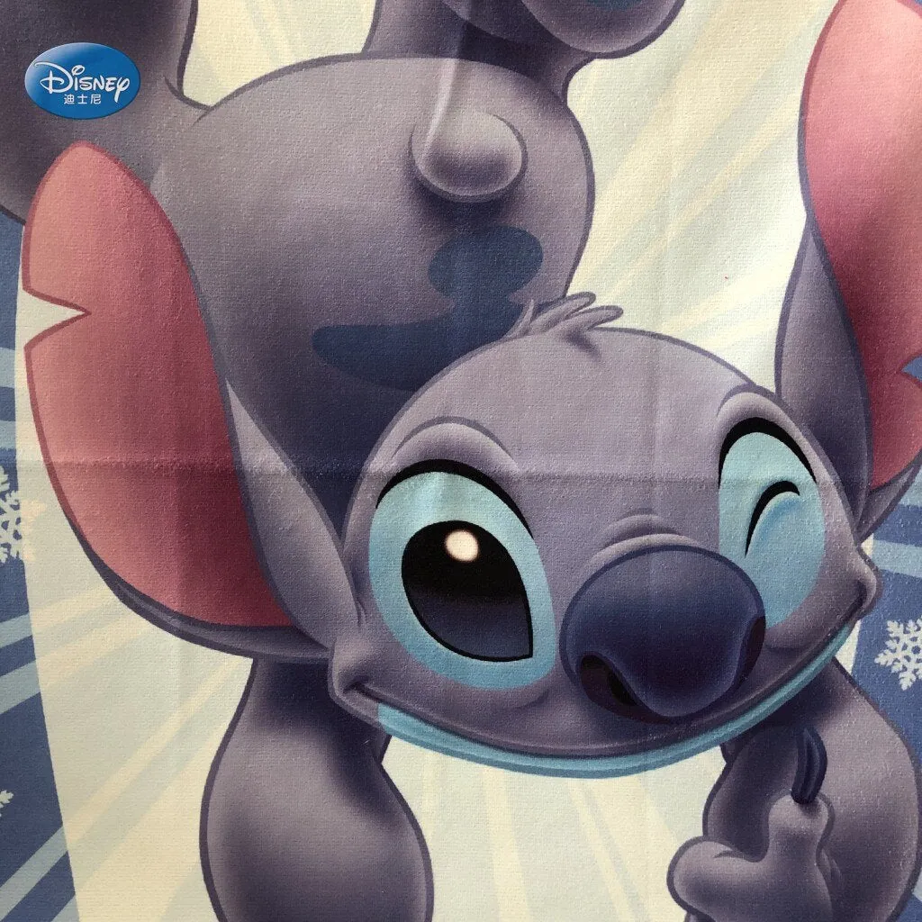 3D Cartoon Lilo & Stitch Bath Towel Simba Baby Swimming Beach Towel Soft Absorbent Washcloth 70x140cm Children Boys Girls Gift