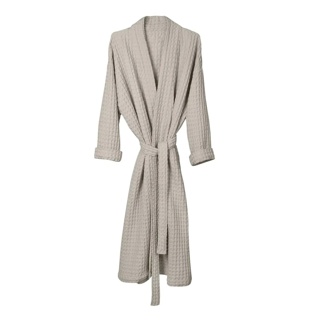 Big Waffle Bathrobe   Candle Gift Set