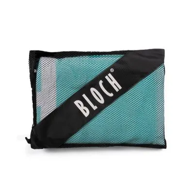 Bloch Logo Towel With Zip Pouch - Aqua $29.95