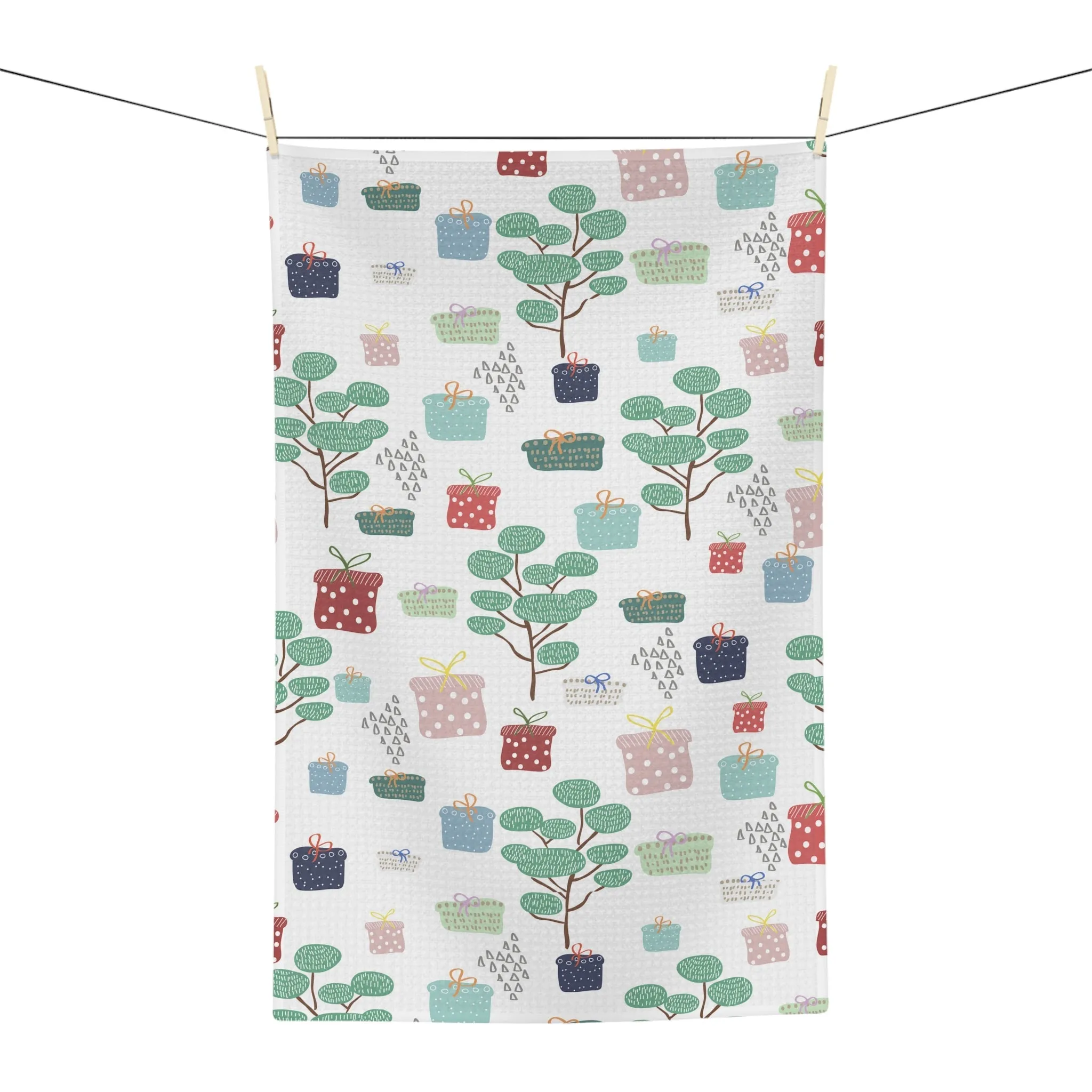 Christmas Presents Tea Towel