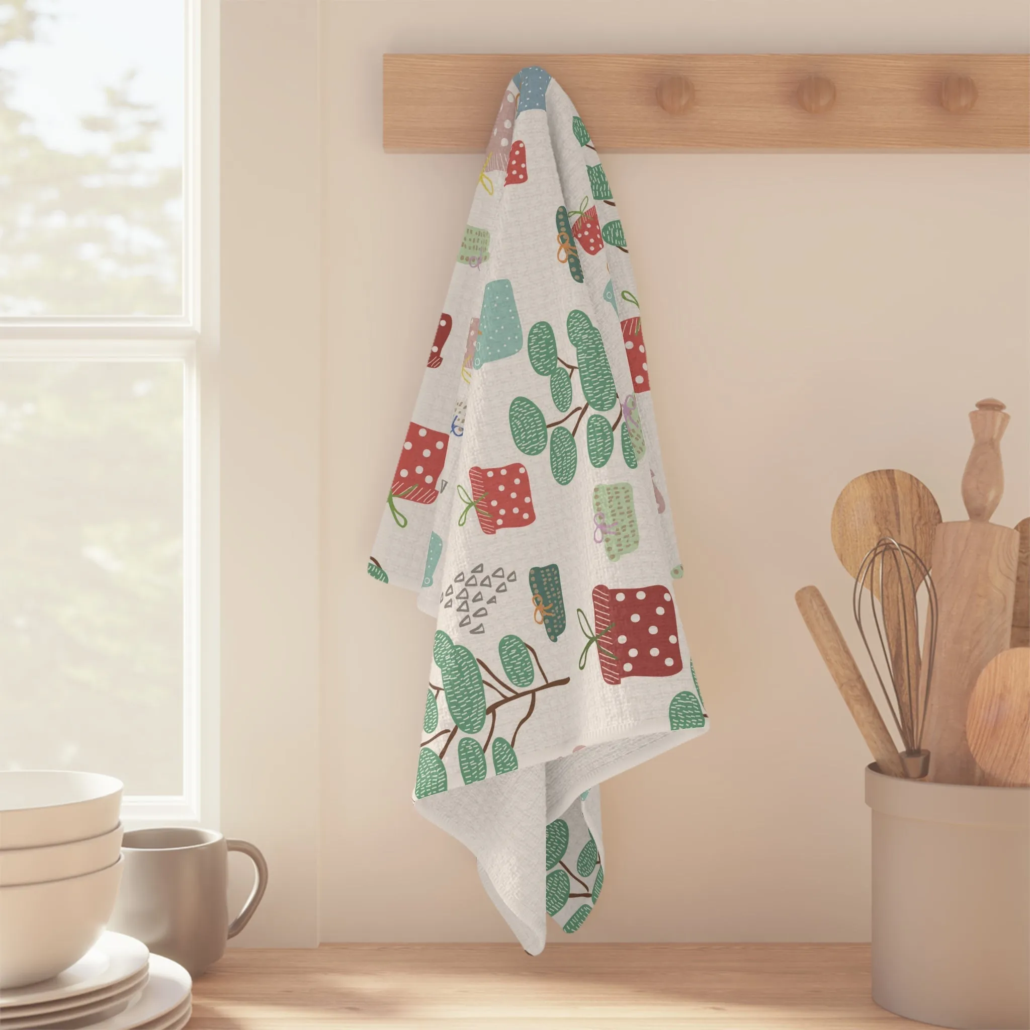 Christmas Presents Tea Towel