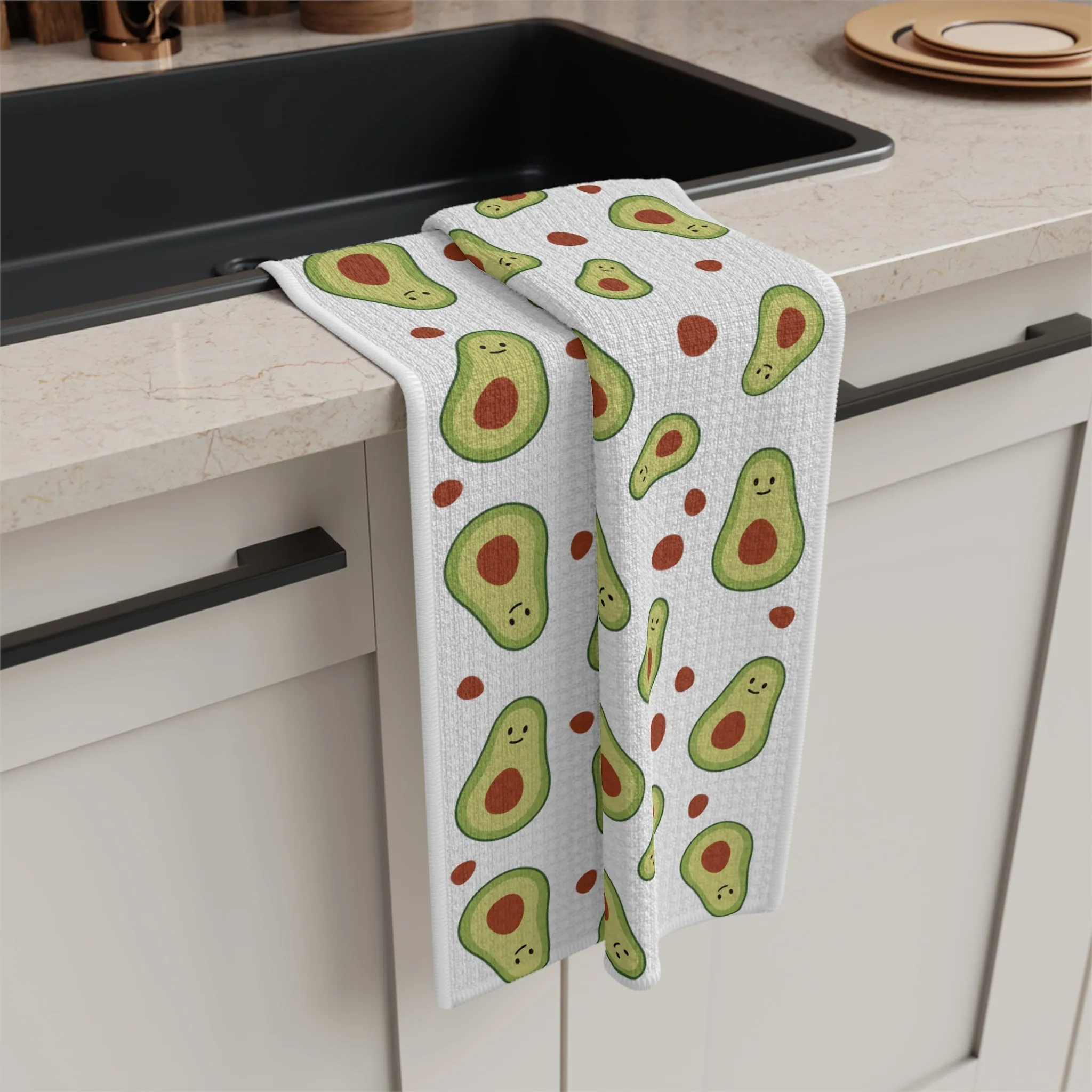 Cute Avocado Tea Towel
