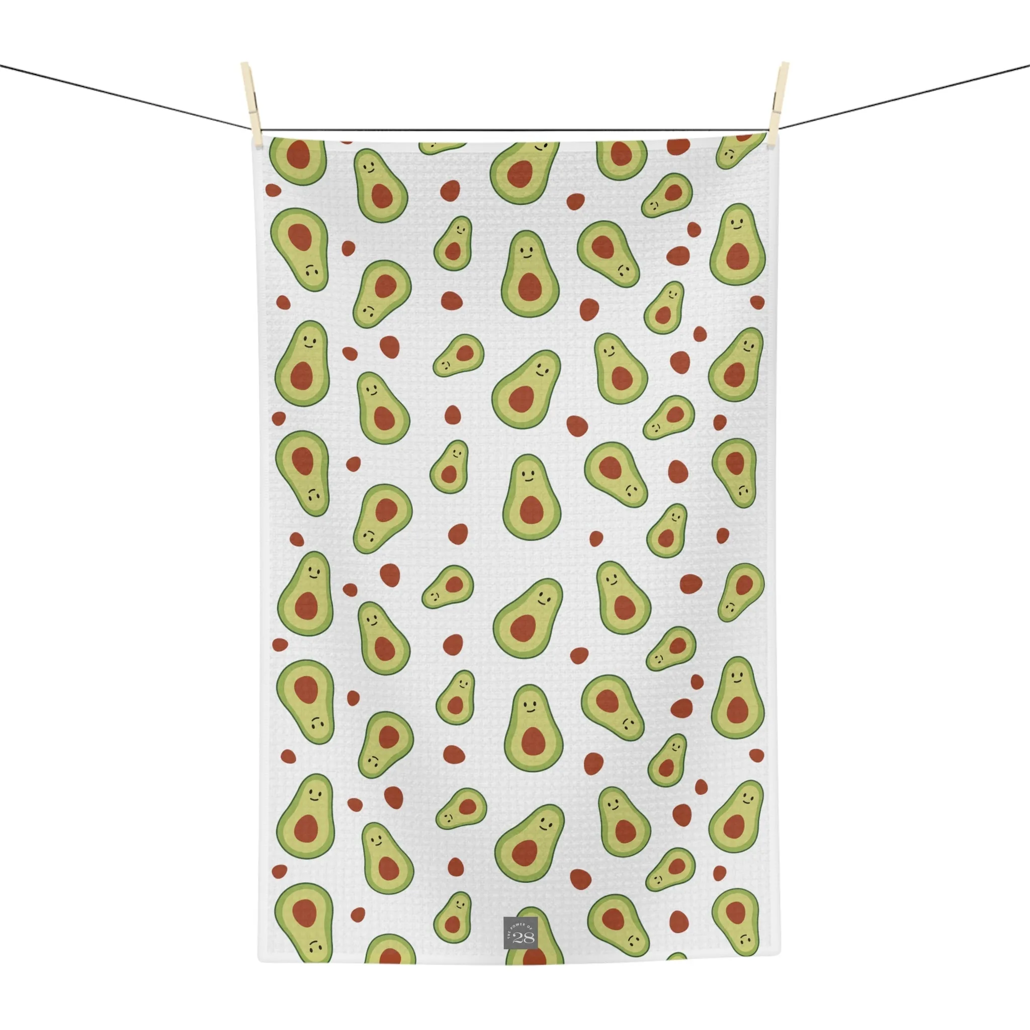 Cute Avocado Tea Towel