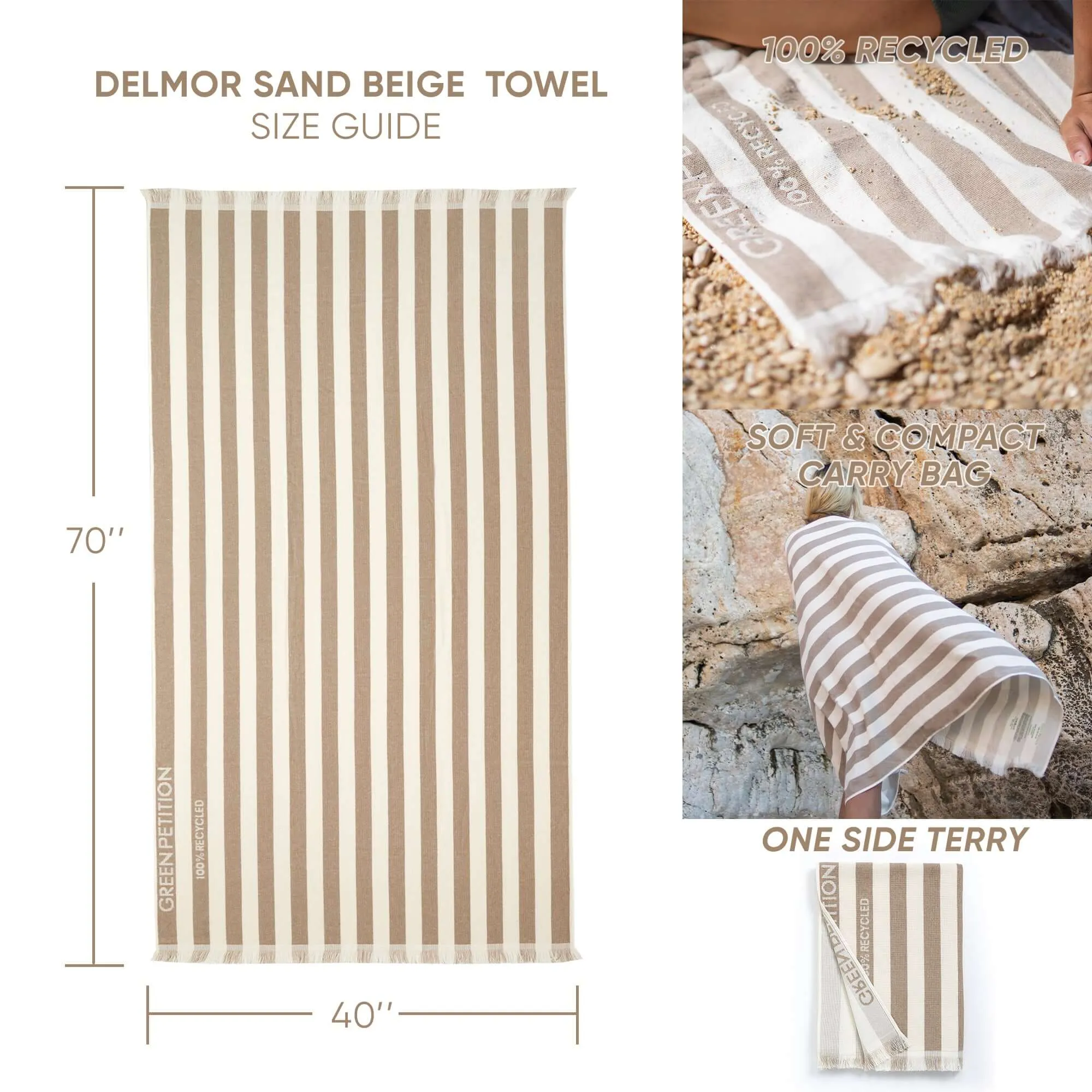 Delmor Sand Beach Towel