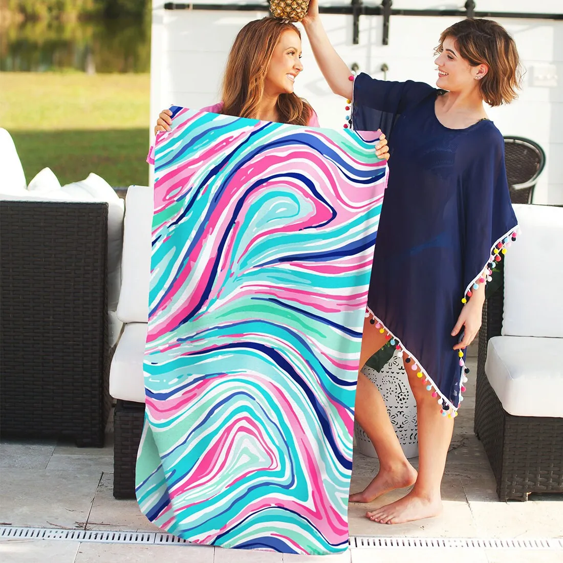 Flamingo Beach Towel