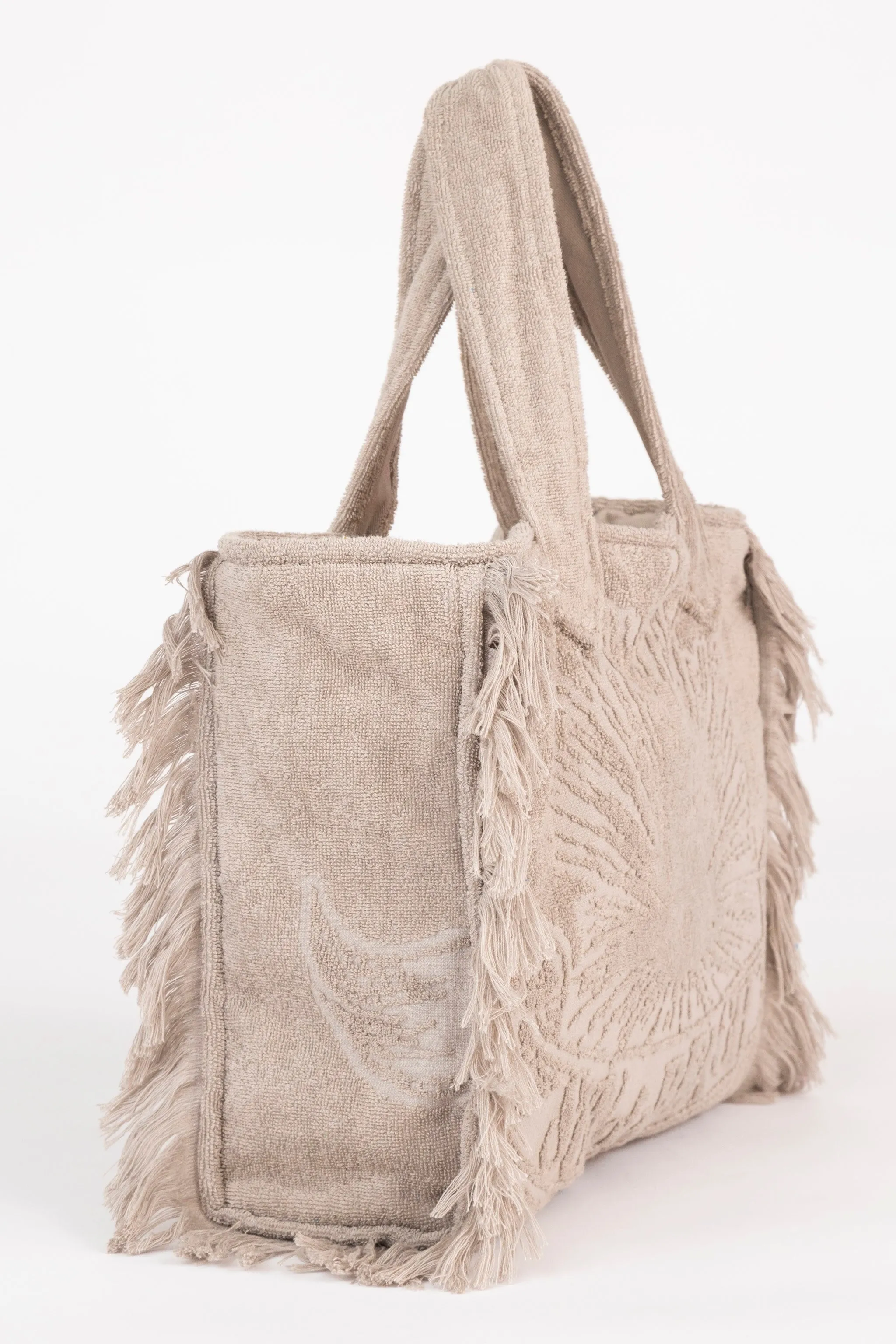 Greige | Mini Terry Tote Bag
