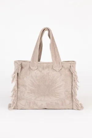 Greige | Mini Terry Tote Bag