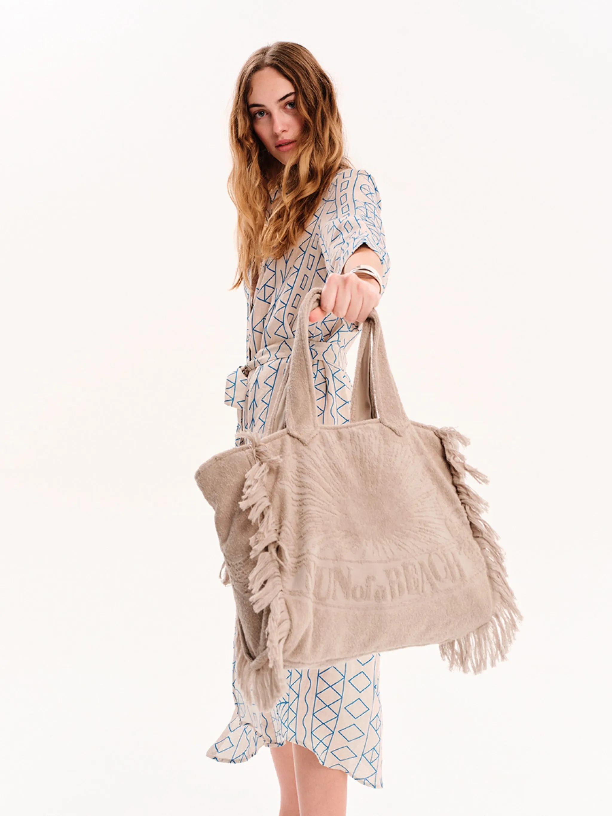 Greige | Mini Terry Tote Bag