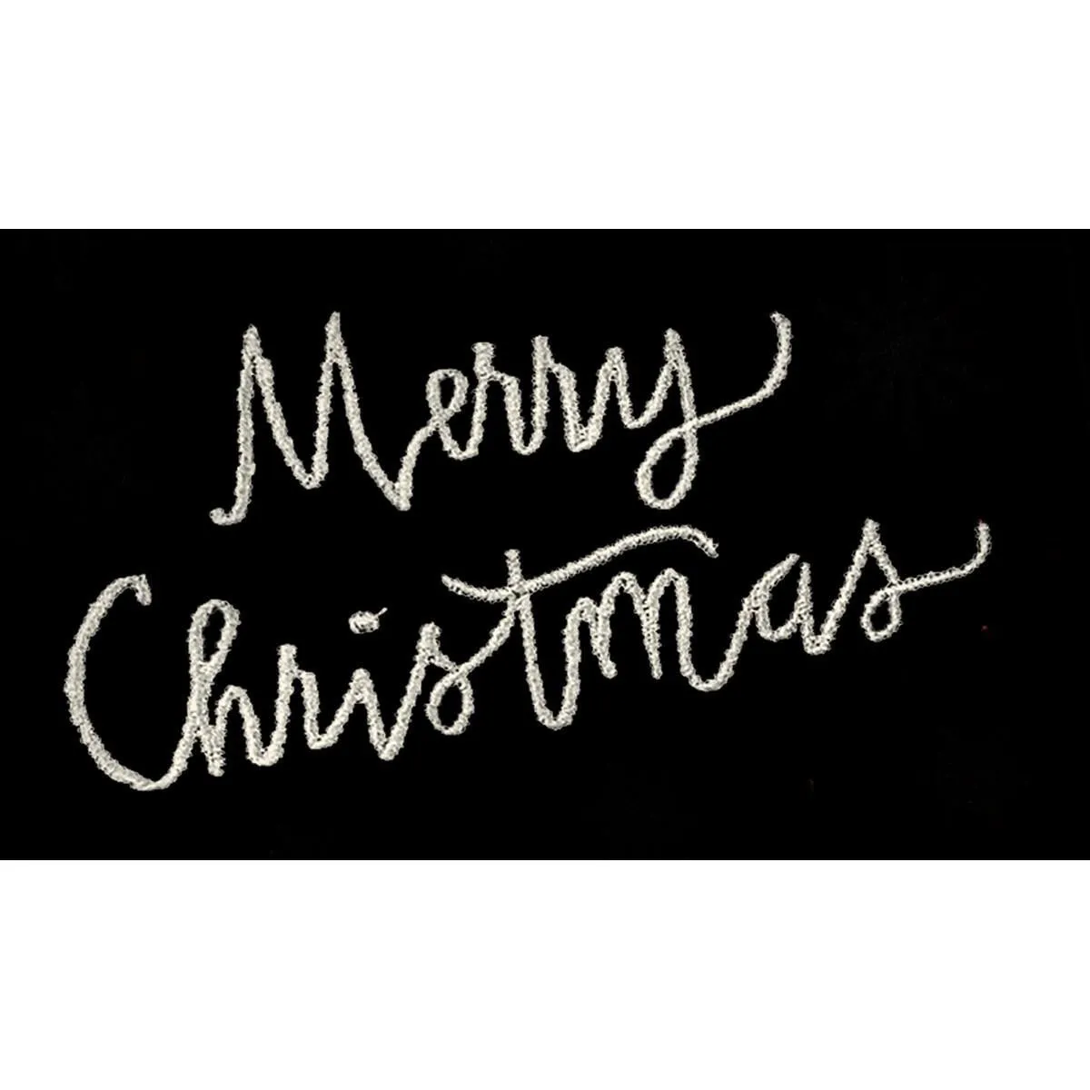 HAND LETTERED MERRY CHRISTMAS KITHEN TOWEL
