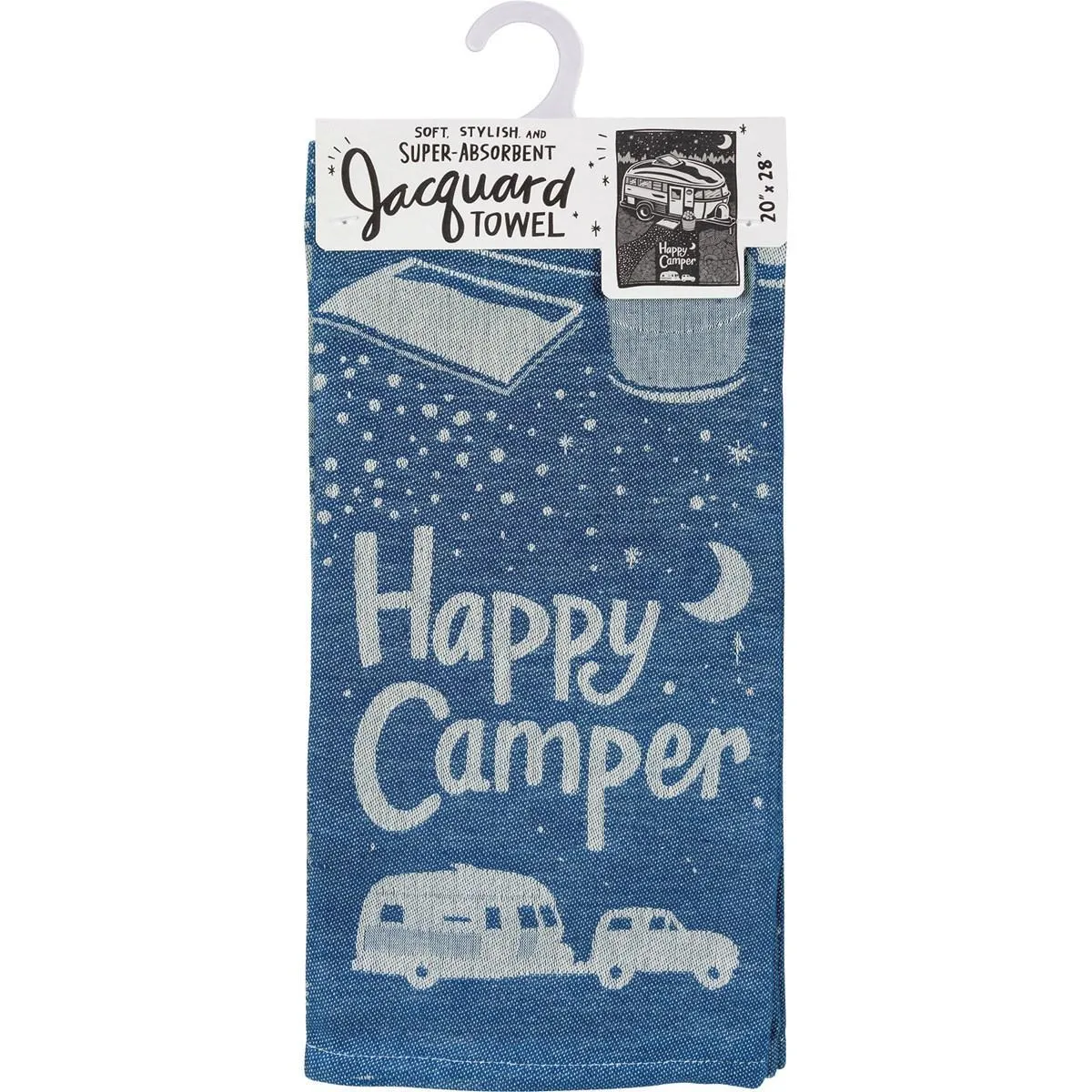 HAPPY CAMPER KITCHEN TOWEL