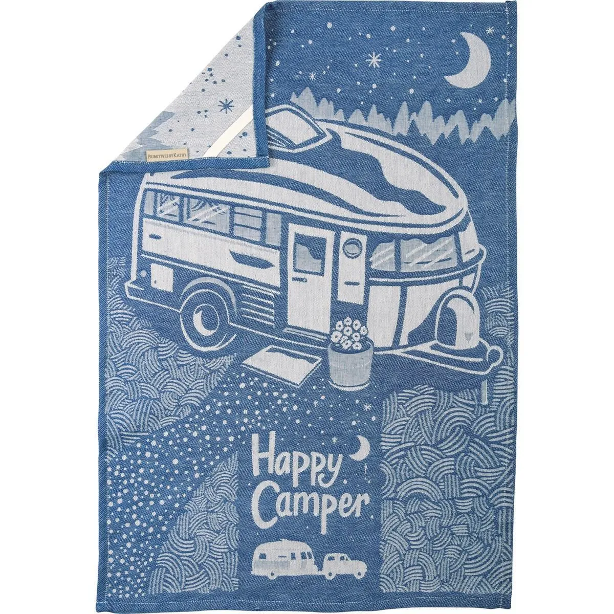 HAPPY CAMPER KITCHEN TOWEL