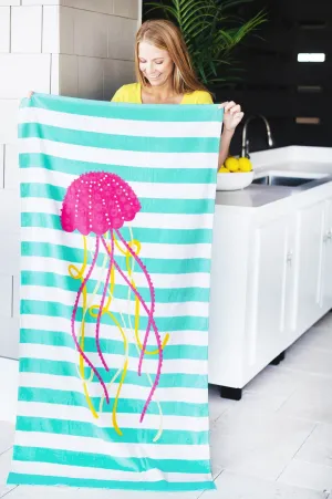 Jellyfish Beach Towel