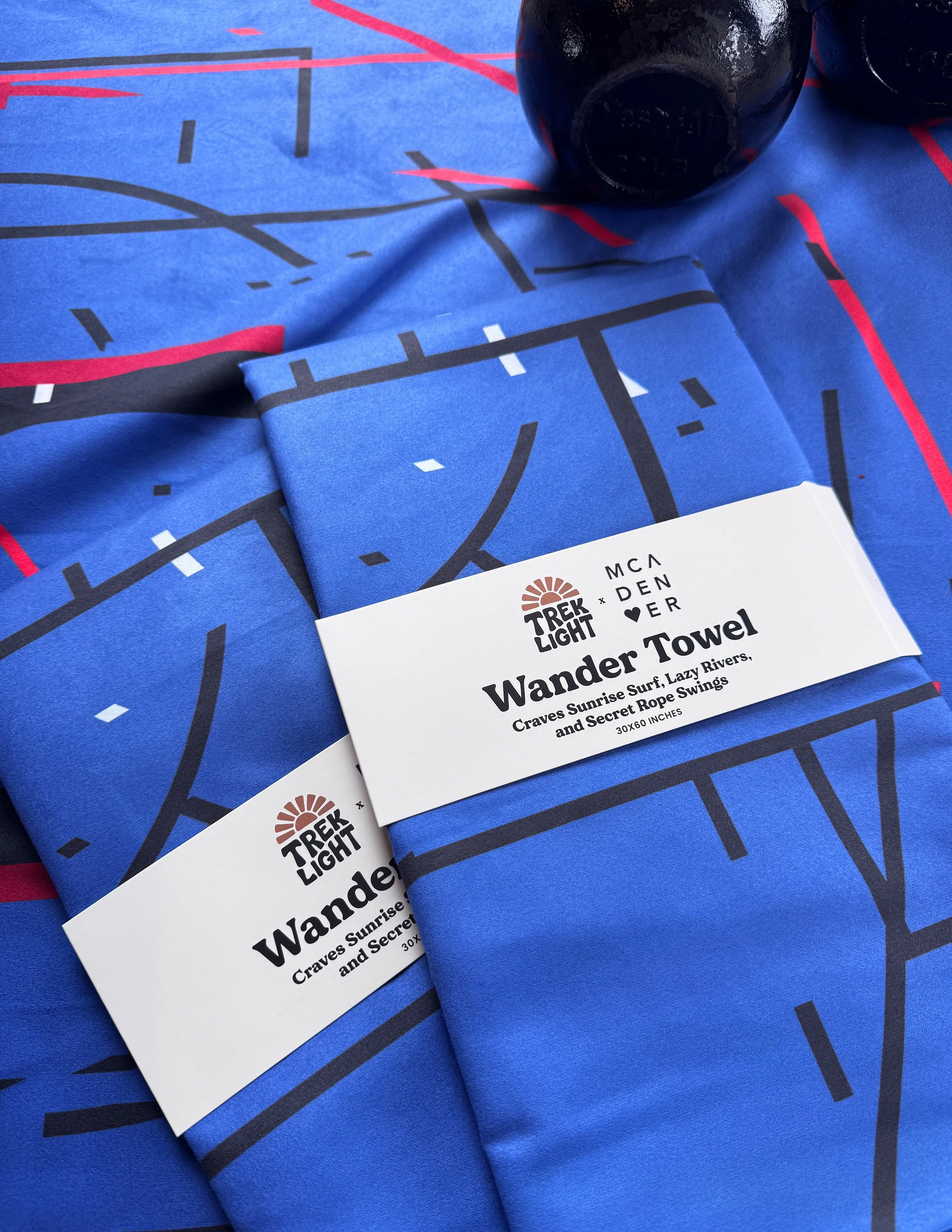 MCA Denver x Trek Light Movements Towel