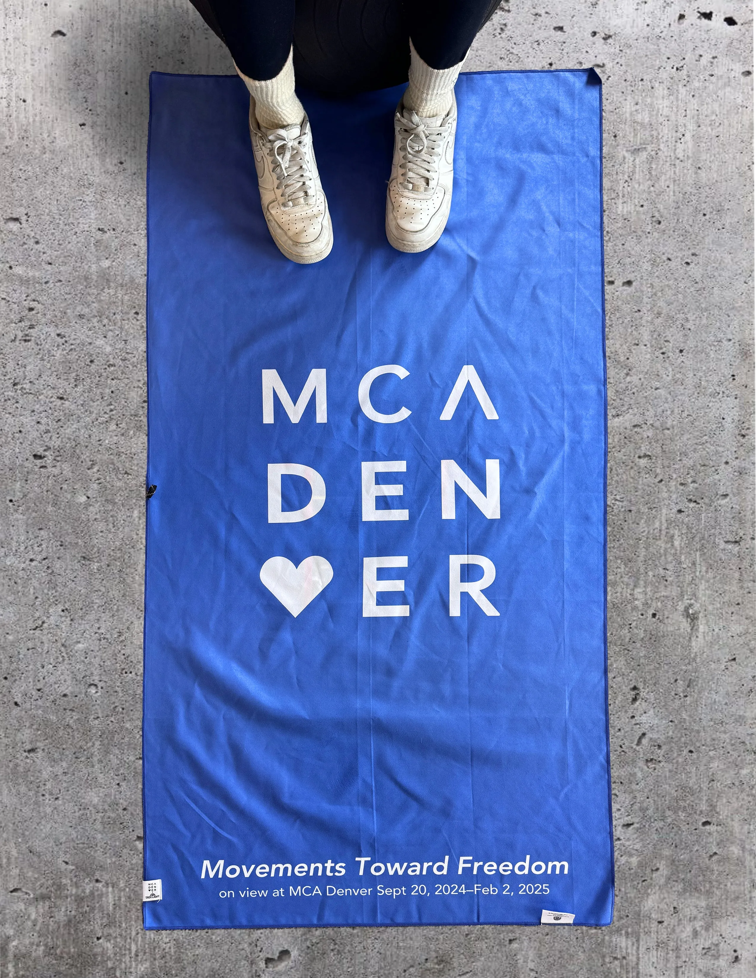 MCA Denver x Trek Light Movements Towel
