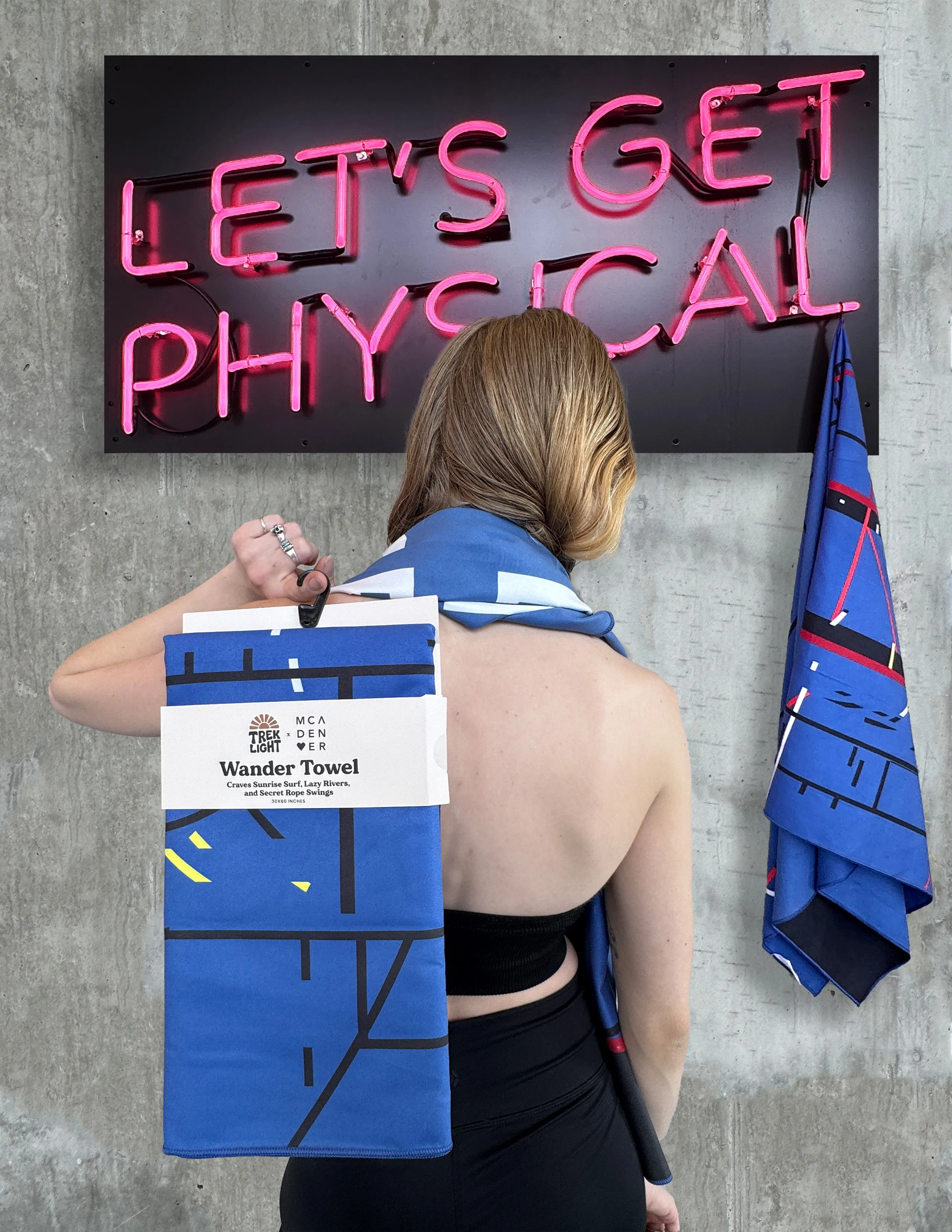 MCA Denver x Trek Light Movements Towel