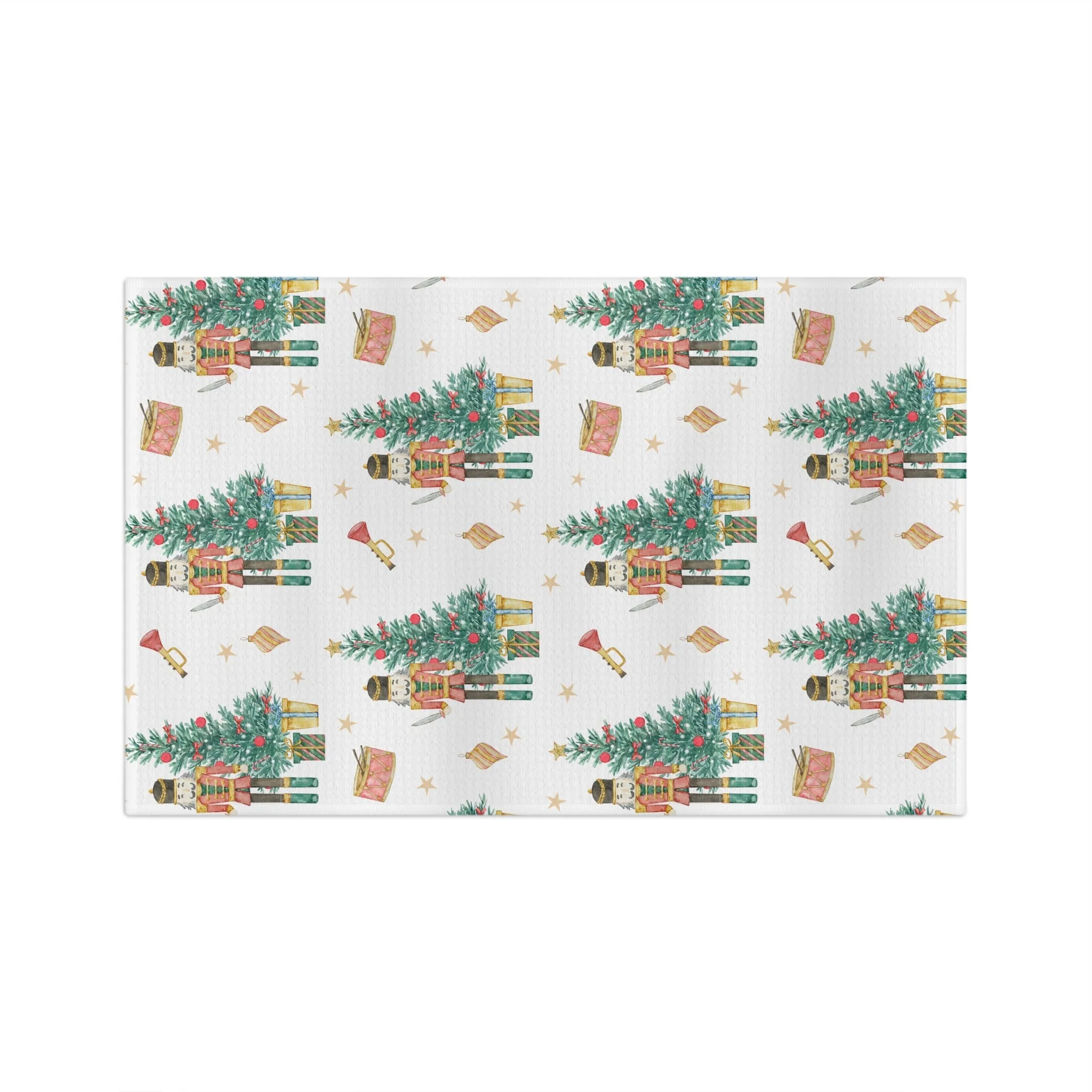 Nutcracker Christmas Tea Towel