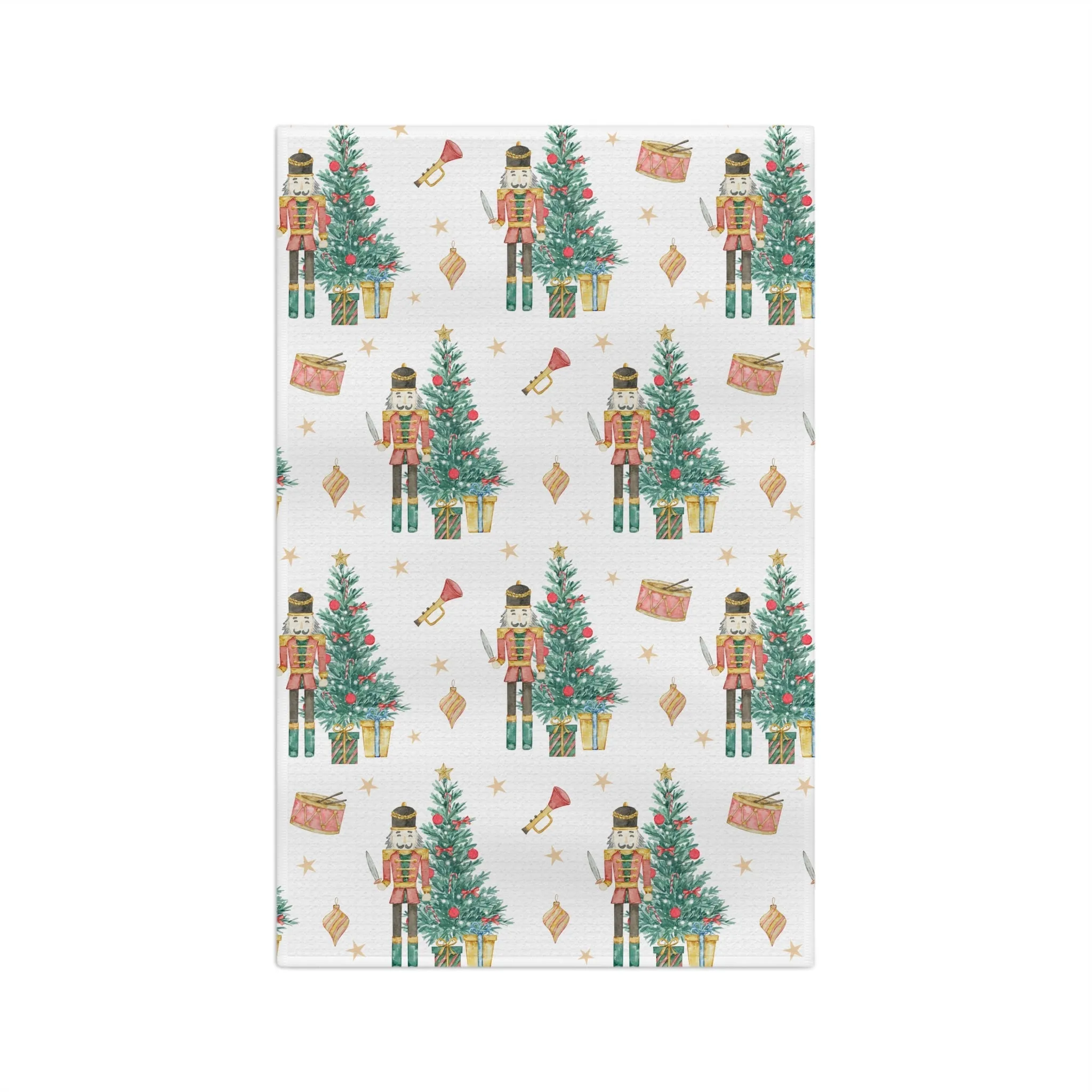 Nutcracker Christmas Tea Towel