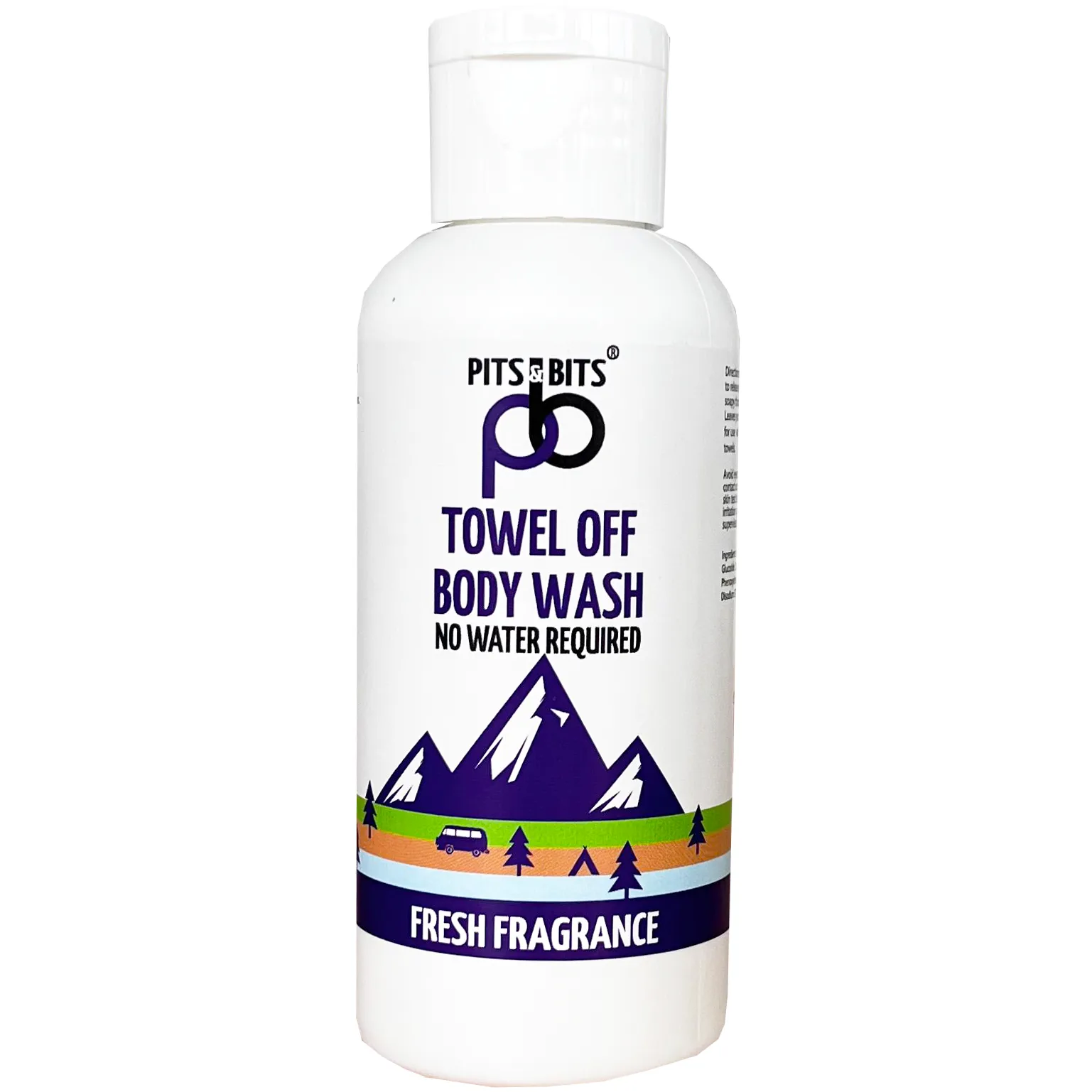 Pits & Bits Towel Off Body Wash - Fresh Fragrance 500ml