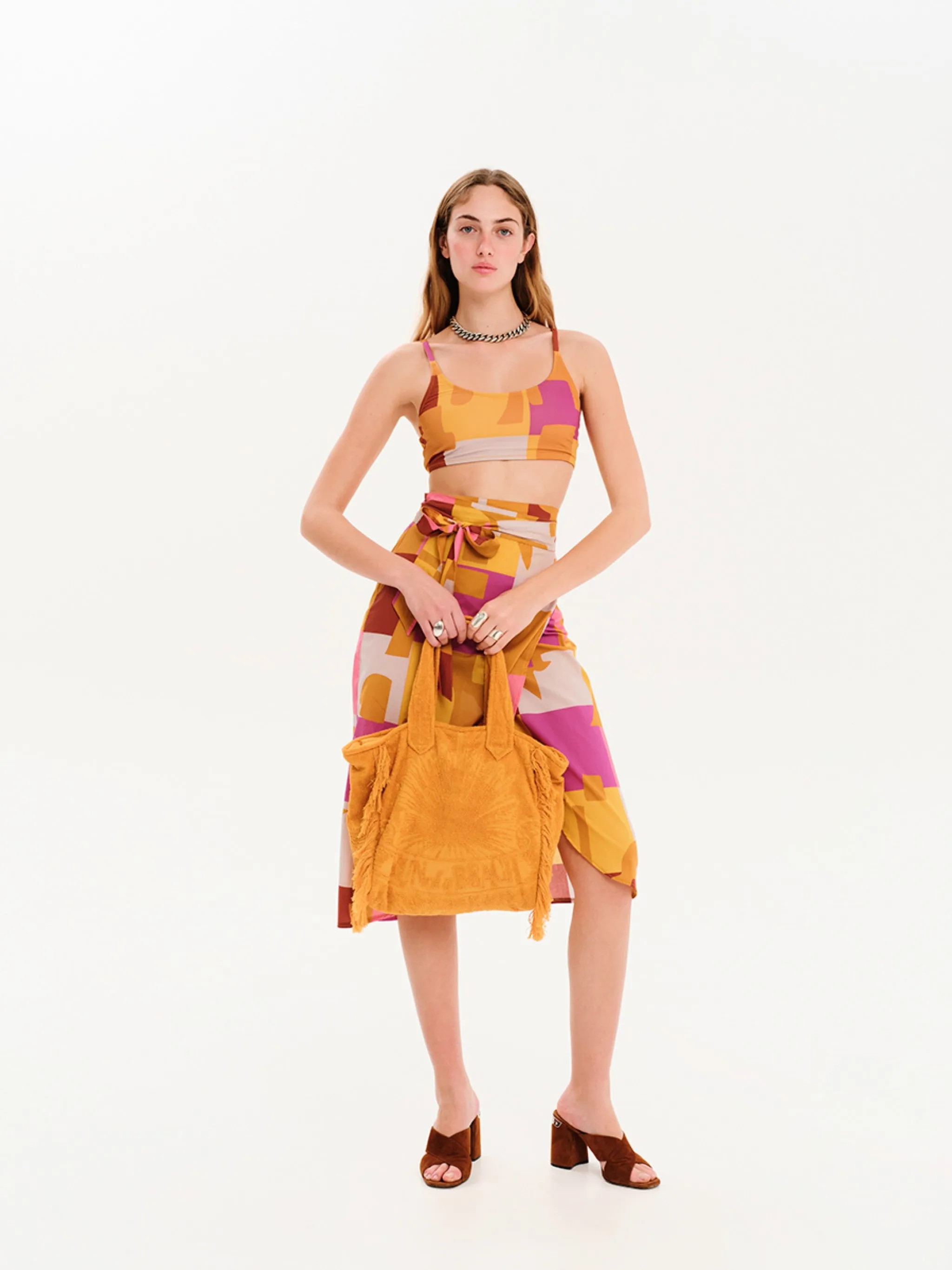 Sunflower | Mini Terry Tote Bag