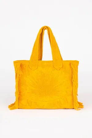 Sunflower | Mini Terry Tote Bag