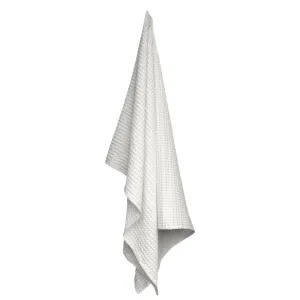 The Organic Company Big Waffle Towel & Blanket Natural White