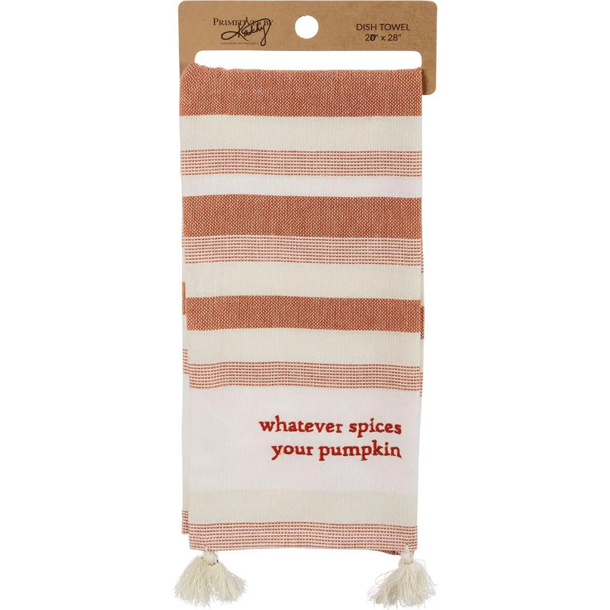 WHATEVER SPICES YOUR PUMKIN KITCHEN TOWEL