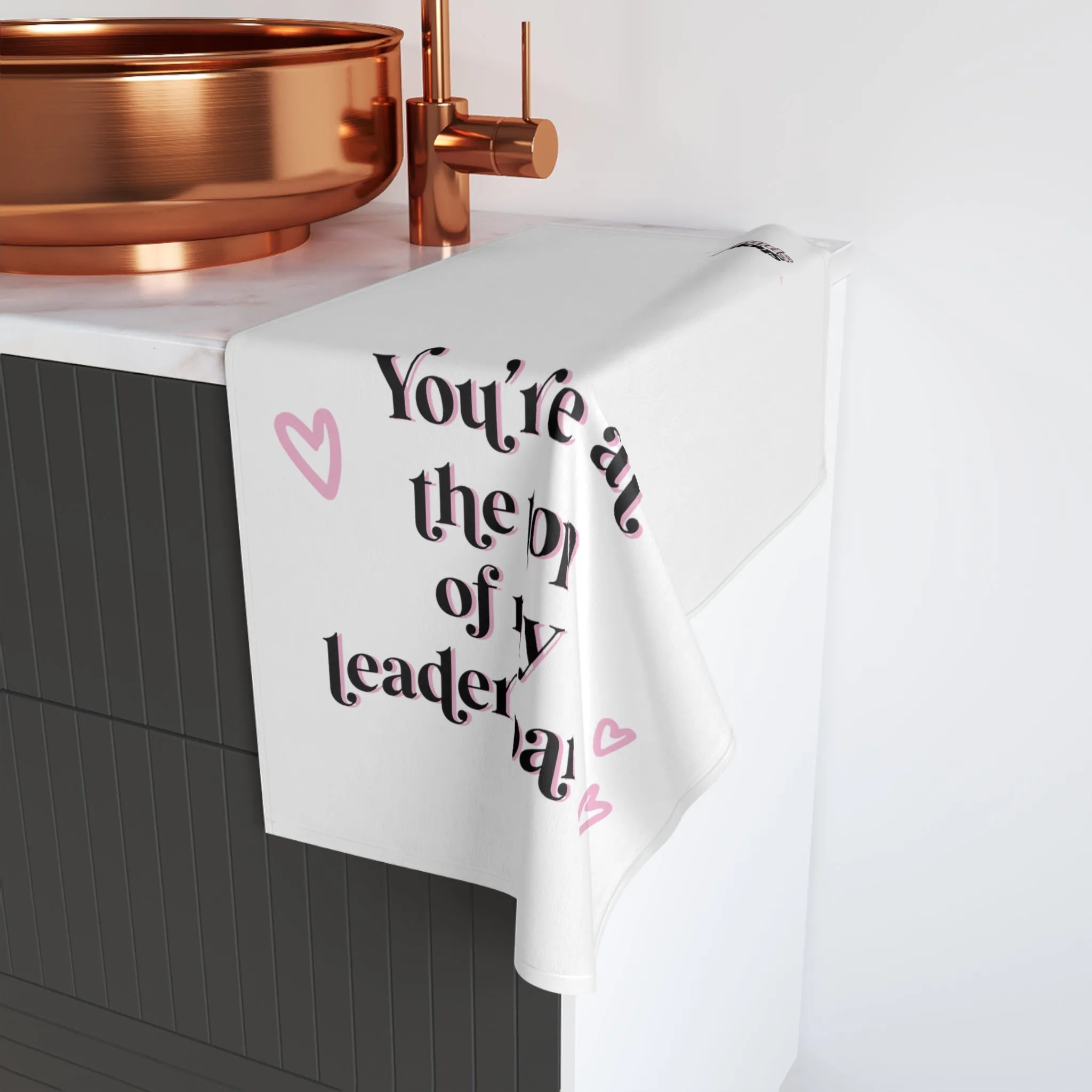 You're At The Top Of My Leaderboard Workout Towel